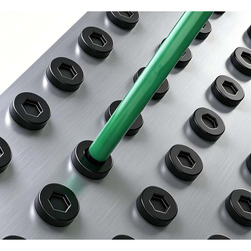 Power Tools That Are Green - مفك براغي مغناطيسي أخضر من الفولاذ
