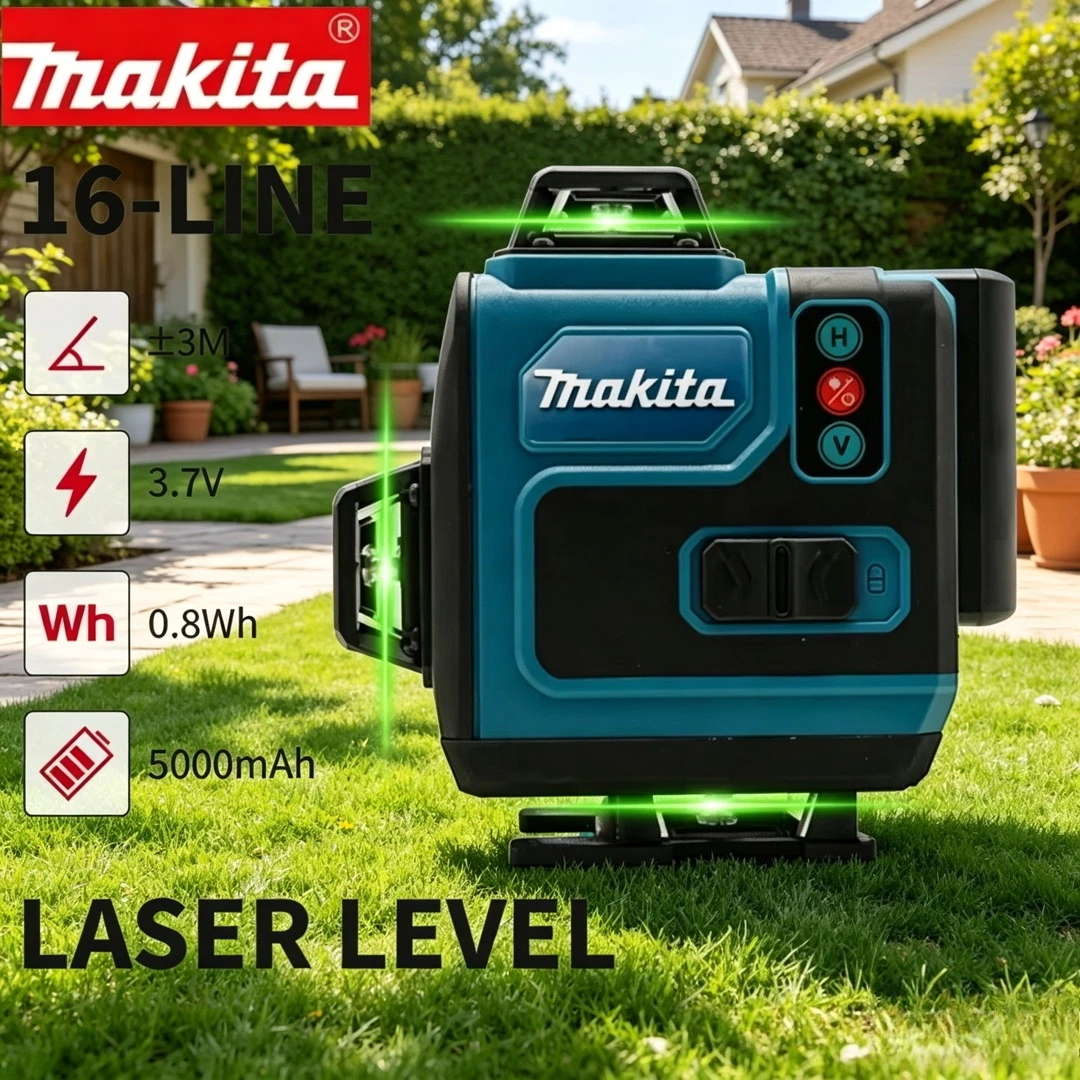 Power Tools That Are Green - ماكيتا 3D-4D جهاز تحديد المدى بالليزر