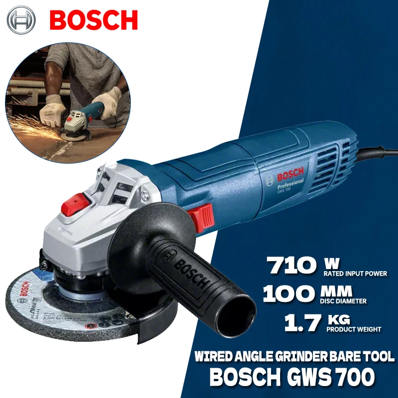Power Tools Professional - جلاخة زاوية سلكية من بوش GWS