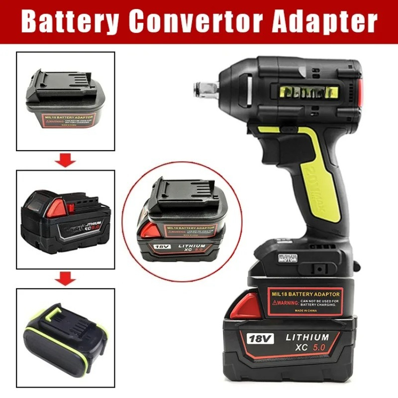 Power Tools That Are Green - محول بطارية لمحول بطاريات ليثيوم أيون