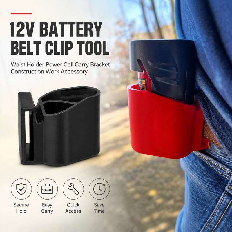Power Tools For Construction Work - حامل أدوات بمشبك حزام للخصر يعمل