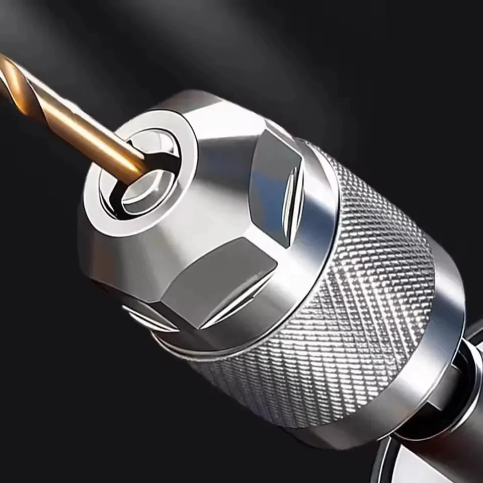 Power Tools Safety - محول مقبض مثقاب ثلاثي الفكوك بدون