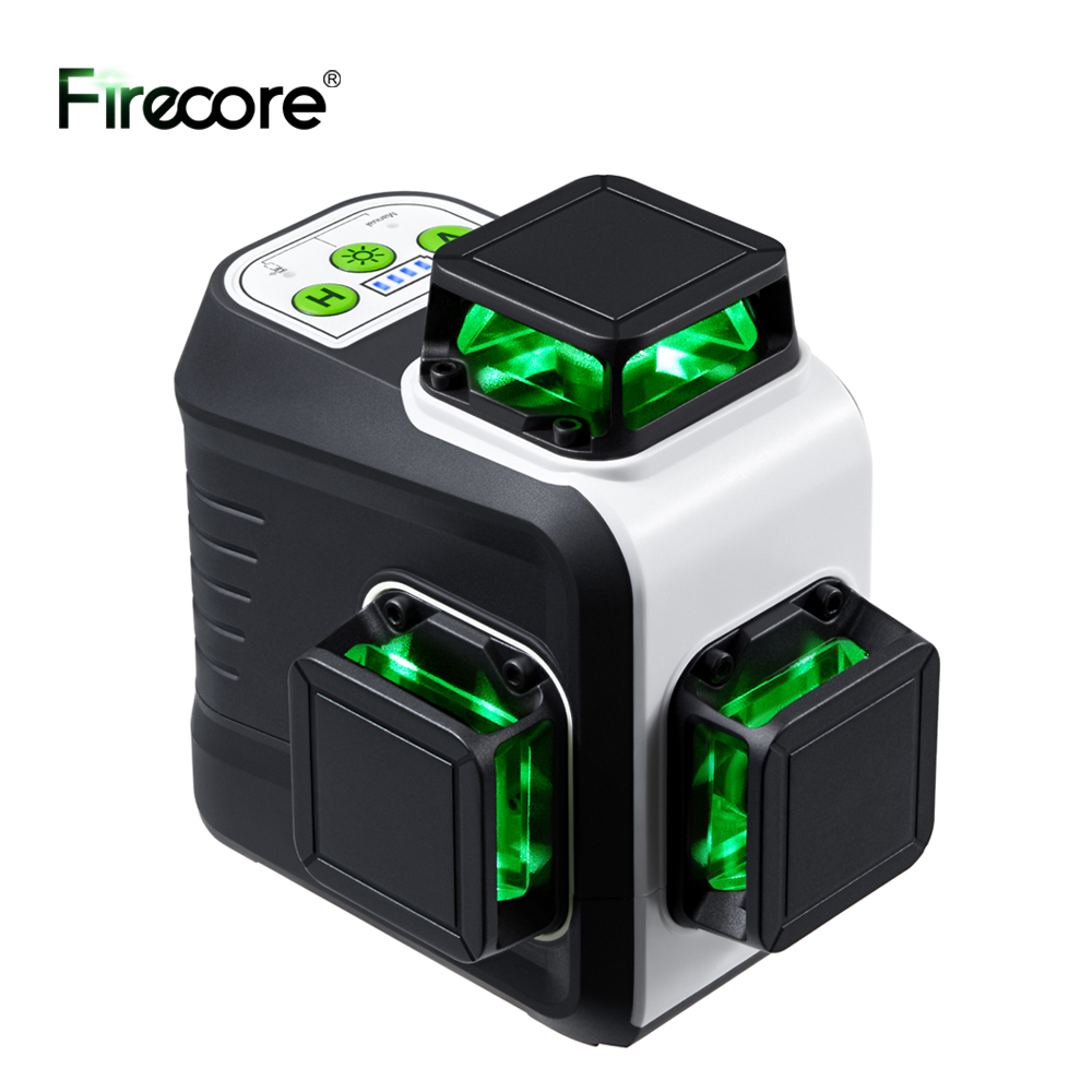 Power Tools That Are Green - FIRECORE 360 مستوى الليزر 12 خطوط