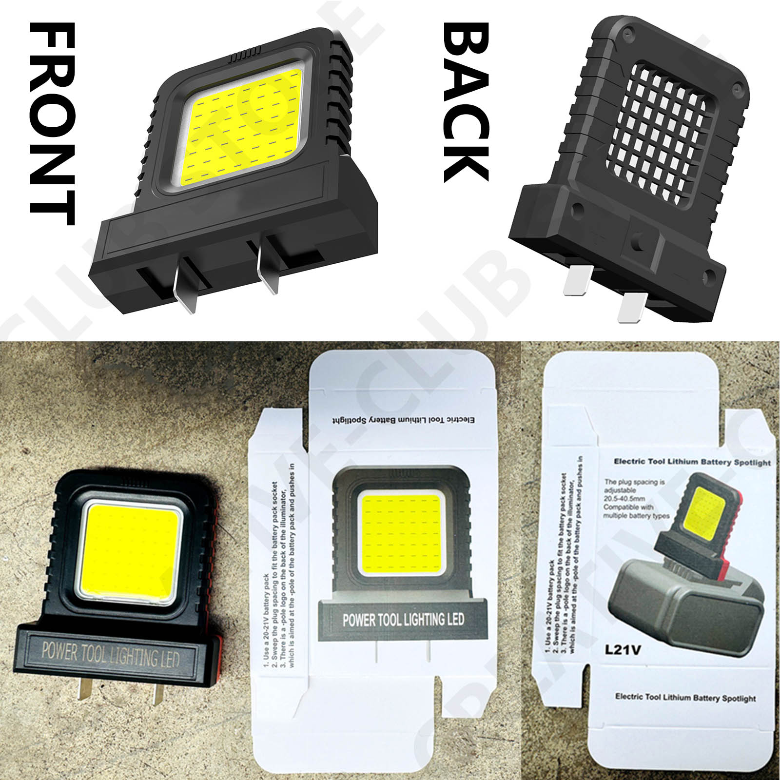 LED وحدة التخييم مصباح LED ضوء - مراجعة Power Tools For Construction Work وسعره