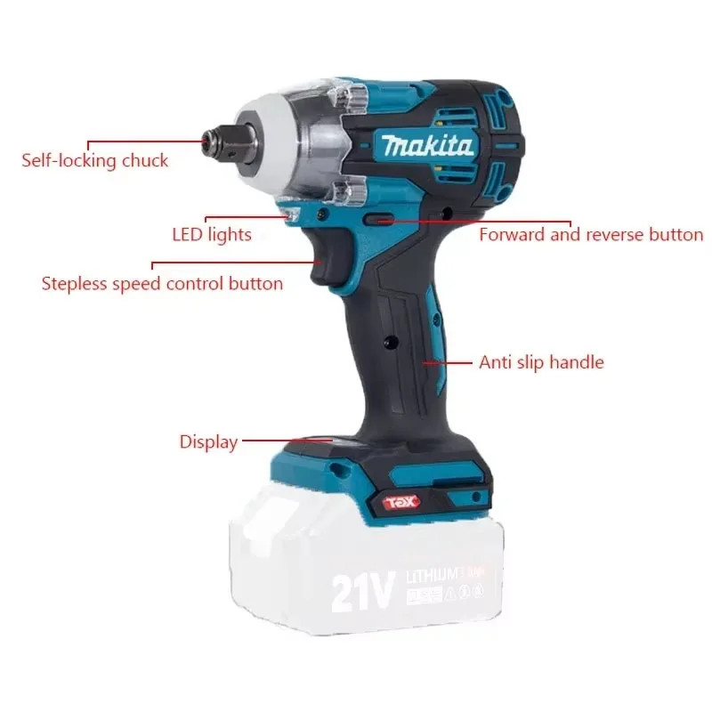 ماكيتا TW004G 630N.m مفك براغي - مراجعة Power Tools Hardware وسعره