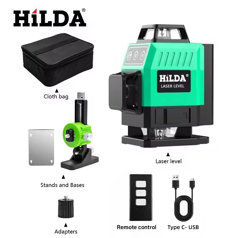 جهاز تسوية بالليزر الأخضر فائق - مراجعة Power Tools That Are Green وسعره