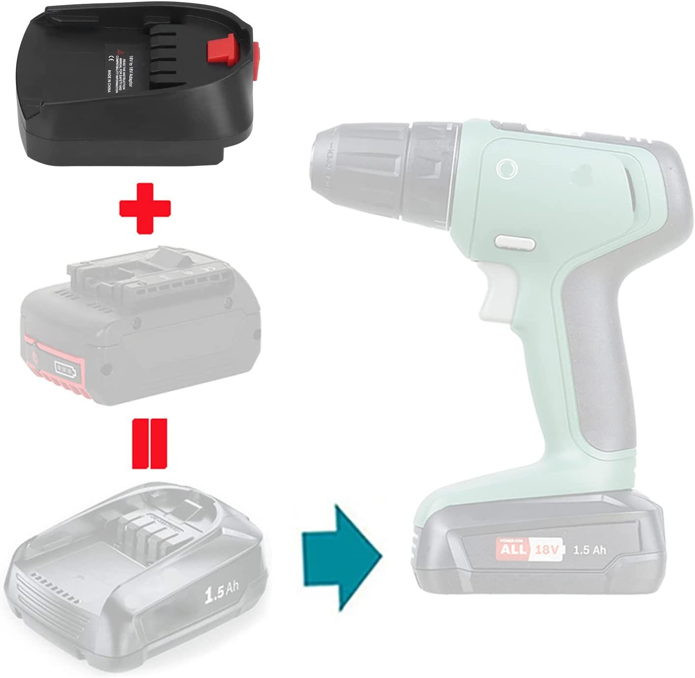 محول البطارية يستخدم لبوش 18 ف - مراجعة Power Tools That Are Green وسعره