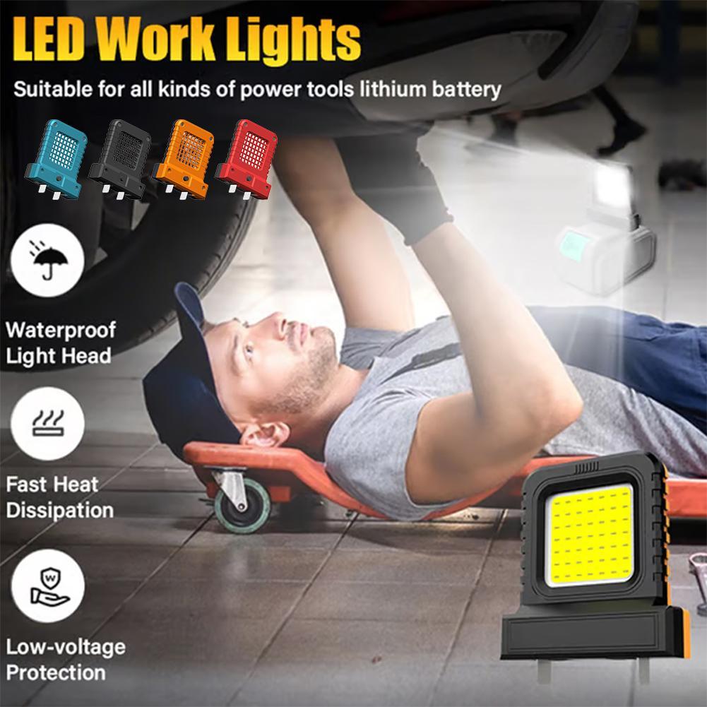 إضاءة عمل LED بقوة 21 فولت، مل - مراجعة Power Tools For Construction Work وسعره