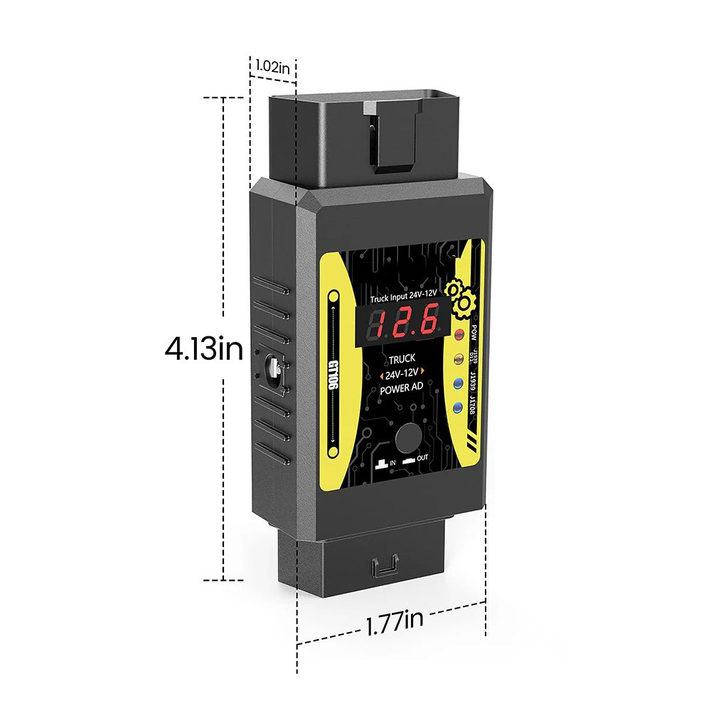Godiag GT106 Plus محول شاحنة ش - مراجعة Power Tools Technician وسعره